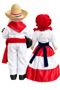16" Puerto Rico Santa & Mrs. Claus Set (2 pieces), view 4