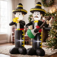 Set de mariachis inflables de México 4.5 ft (2 piezas), vista 3